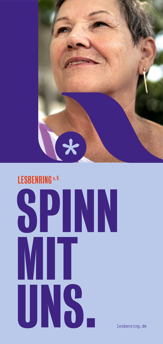 LesbenRing e.V. Flyer zum Download SPINN MIT UNS