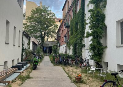Blick in den Hof der Pappelallee 27 in 10437 Berlin-Prenzlauer Berg