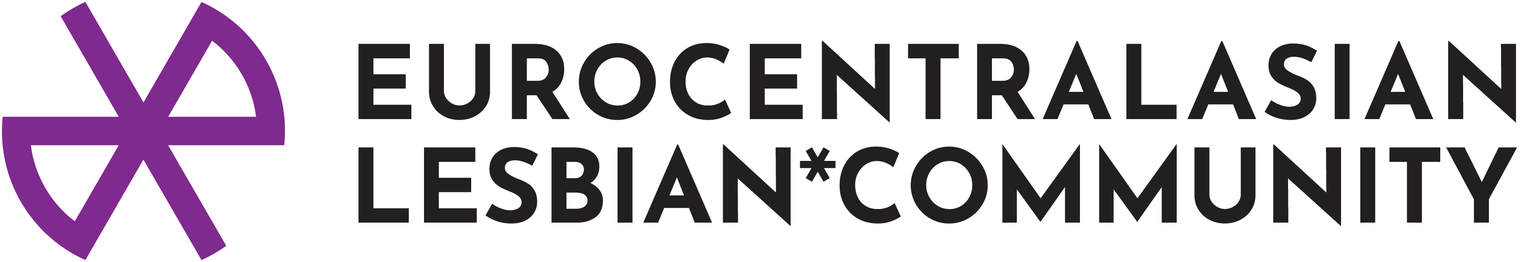 Logo EL*C EuroCentralAsian Lesbian* Community