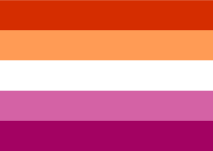 Lesbische Flagge