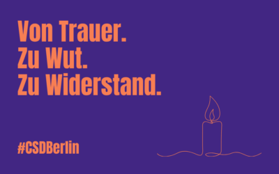 Von Trauer. Zu Wut. Zu Widerstand.